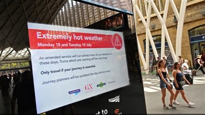 لم تسجل منذ 1884، بريطانيا تسجل درجات حرارة غير مسبوقة 