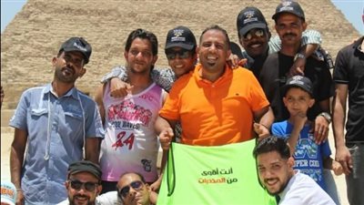 صندوق مكافحة الإدمان ينظم زيارة للمتعافين للأهرامات والمتحف المصري 