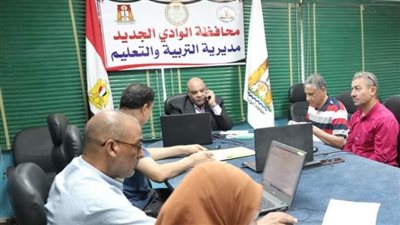 غرفة عمليات تعليم الوادي الجديد: انتظام طلاب علمي رياضة لأداء امتحان الاستاتيكا 