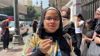 طلاب الثانوية بالقاهرة: امتحان الاستاتيكا يبدو سهلا (فيديو) 