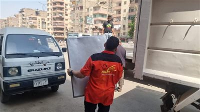 رفع 120 طن مخلفات في حملة مكبرة بالجيزة (صور)