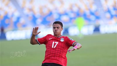 شحاتة يتقدم بهدف المنتخب الأوليمبي الأول في شباك غينيا (صور)