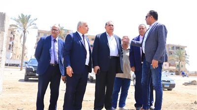 لإنشاء مقر ونادٍ لنقابة دمياط، نقيب المحامين يتفقد أرض شطا