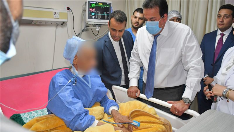 وزير الصحة يزور الفيوم،