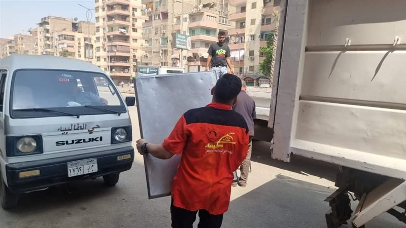حملة إشغالات بالجيزة،