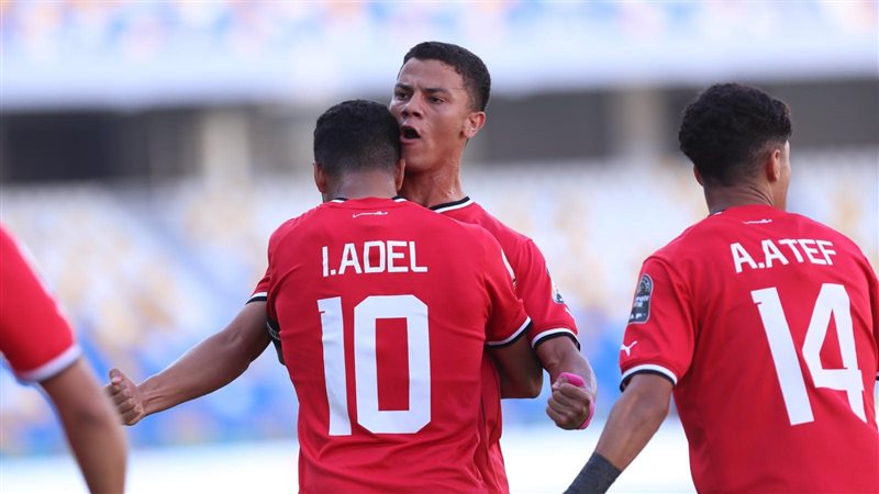 فرحة لاعبي المنتخب