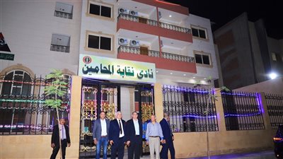 نقيب المحامين يتفقد عملية تطوير نادي بورسعيد تمهيدًا لتشغيله