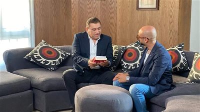 معتز الدمرداش يحاور أحمد مراد ببرنامج ضيفي