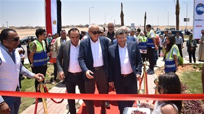 افتتاح ميدان 30 يونيو بمدينة الشروق