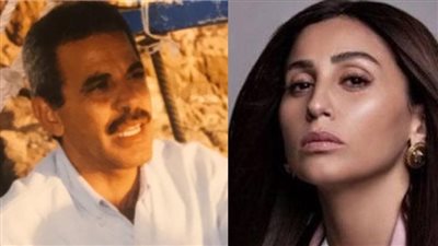 دينا الشربيني توثق لقطات مع والدها الراحل