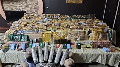 ضبط 17 عنصرا إجراميا بحوزتهم مواد مخدرة بقيمة 145 مليون جنيه (صور)