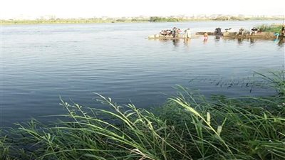 مصرع شخص غرقا في نهر النيل بالصف 