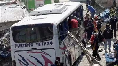 مصرع 29 شخصًا وإصابة 19 آخرين في حادث مروع بالمكسيك (فيديو)