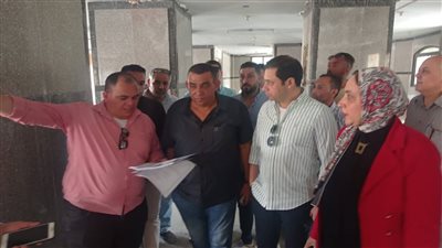 وكيل شباب الدقهلية تستقبل لجنة المنشآت الشبابية بوزارة الشباب والرياضة