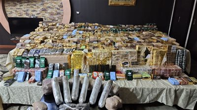 النيابة تحقق مع 17 عنصرا إجراميا لحيازتهم مواد مخدرة بقيمة 145 مليون جنيه (صور)