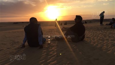 الترويح عن الروح بخلوات مع النفس.. التأمل أمتع السياحات في واحات الوادي الجديد (فيديو وصور)