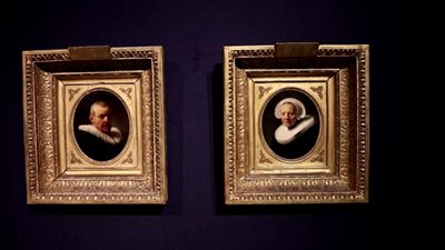  بيع لوحتين لـ رامبرانت بسعر تاريخي في مزاد 