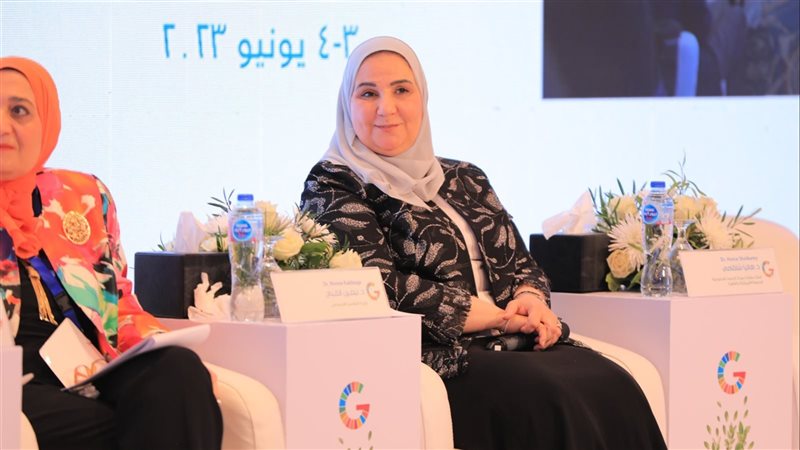 وزيرة التضامن الاجتماعي،