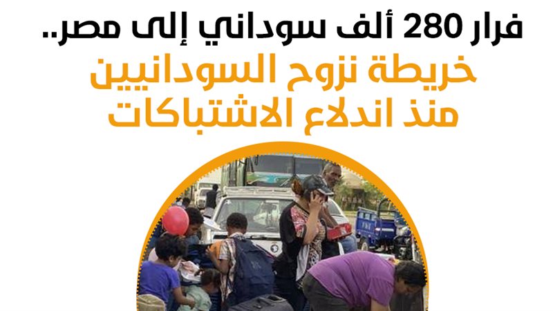 النازحين من السودان،