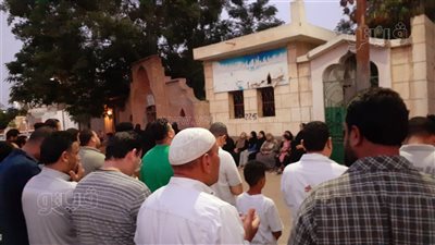فرحه كمان أسبوع، تشييع جثمان شاب غرق بمياه النيل بالغربية (صور) 