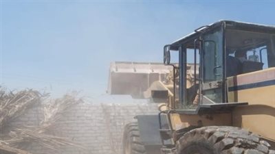 حملة لإزالة التعديات في مراكز ومدن الشرقية 