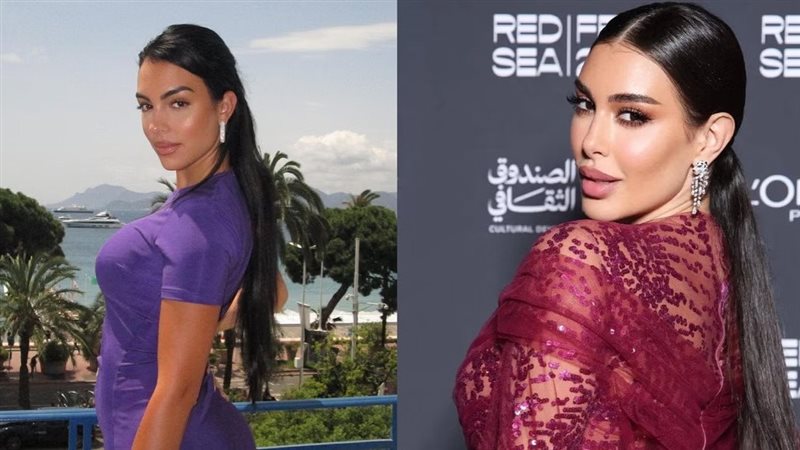 ياسمين صبري وجورجينا،