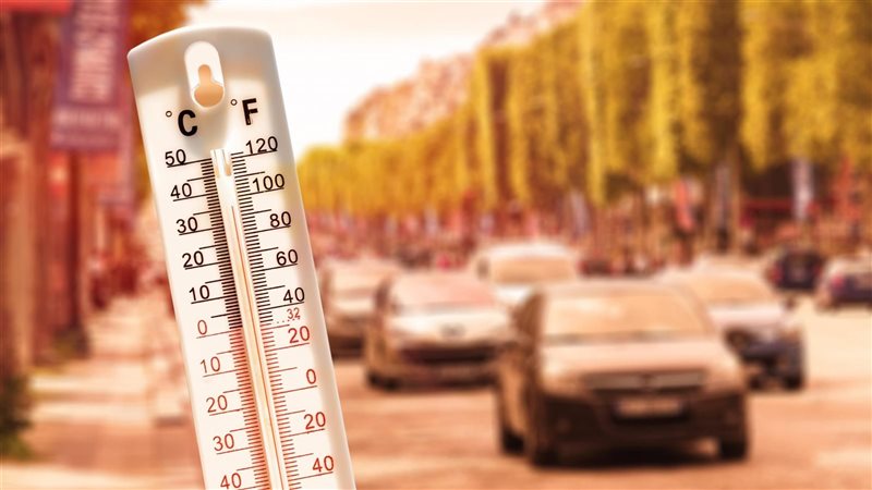 درجة حرارة سطح الأرض،