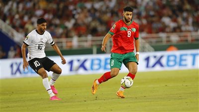 نهائي أمم أفريقيا تحت 23 سنة، المغرب يتقدم على مصر 2-1 بالشوط الإضافي الأول 