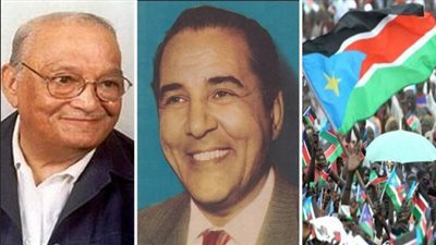 أحداث 9 يوليو، انفصال جنوب السودان ميلاد حسين صدقي ورحيل عبد المنعم مدبولي 