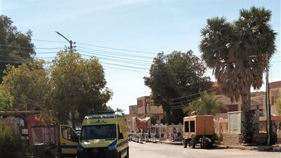 هدوء في محيط لجان امتحانات الثانوية العامة بالوادي الجديد (صور) 