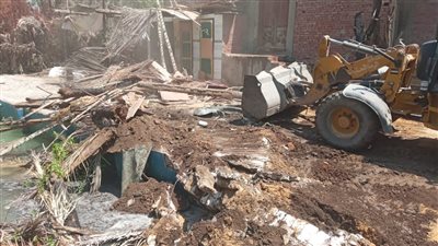 محافظ الجيزة: إزالة تعديات على مساحه 71 ألف م2 أراضي أملاك دولة بالبدرشين