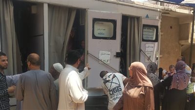 327 مستفيدا خلال قافلة طبية بمركز بدر في البحيرة (صور)