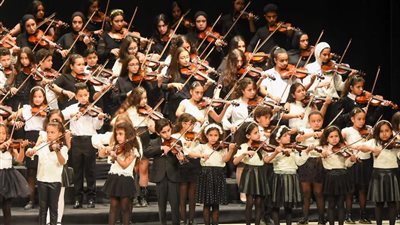 طلاب مركز تنمية المواهب تعزف أعمال بيتهوفن وباخ بالأوبرا 