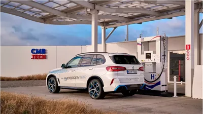 تفاصيل تصميم سيارات بي إم دبليو iX5 الكهربائية الهيدروجينة 