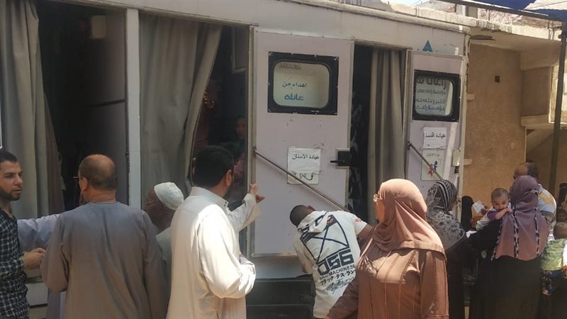 قافلة طبية بمركز