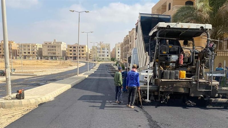 أعمال رفع كفاءة الطرق