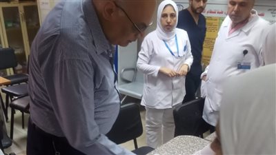 مرور مفاجئ لمدير فرع الشرقية على مستشفى المبرة بالزقازيق 