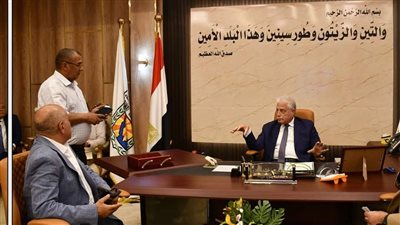 محافظ جنوب سيناء يستقبل رئيس جهاز تعمير سيناء لبحث خطة الجهاز لدفع عجلة التنمية