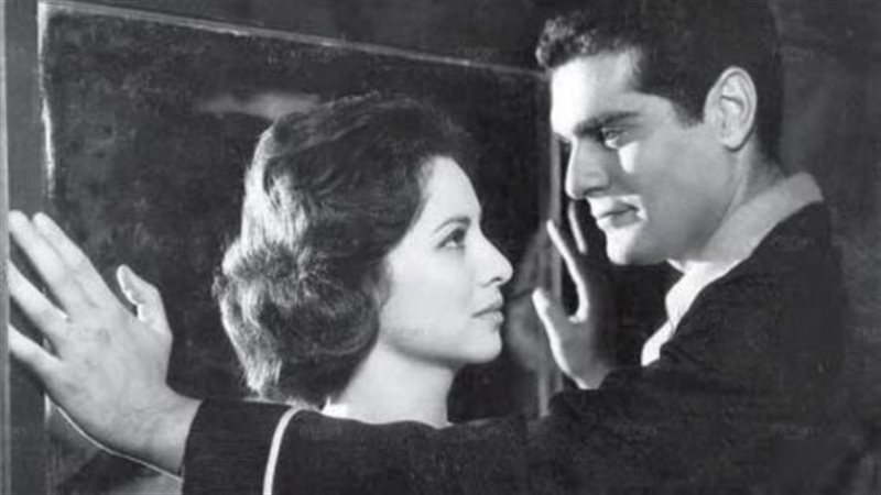 فاتن حمامة وعمر الشريف،
