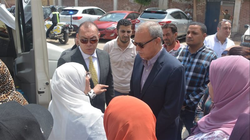 محافظ القليوبية يتابع