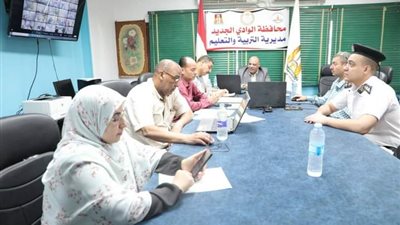 غرفة عمليات تعليم الوادى الجديد: انتظام طلاب شعبة الرياضيات لأداء امتحان الديناميكا 