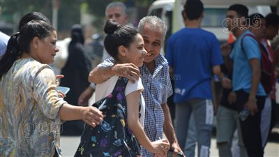 34 صورة ترصد فرحة طلاب الثانوية العامة بعد امتحان الديناميكا 