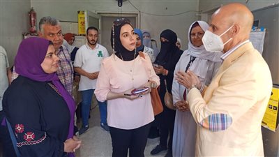 وكيل صحة الشرقية يتابع مبادرة 100 يوم صحة بوحدة شيبة 