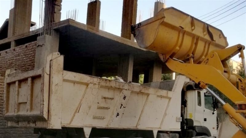 نقل وجمع القمامة،