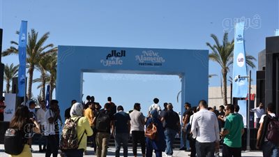 التجهيزات الأخيرة لانطلاق مهرجان العلمين 2023 في دورته الأولى (صور)