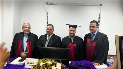الطبيب صبحى حجازى يحصل على درجة الماجستير من جامعة بنها فى «استقبالية بطانة الرحم أثناء الاباضة المستحثة»