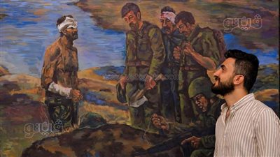 صرخة، مشروع تخرج لـ بيتر جورجي بفنون المنيا لتوضيح مأساة الحروب