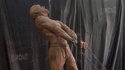 المقاومة، مشروع نحتي لـ محمد ربيع بفنون جميلة المنيا (صور)