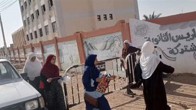 إسدال الستار على امتحانات الثانوية العامة بالوادي الجديد 