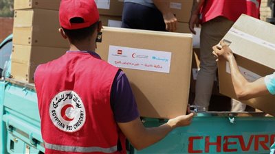 طوفان الأقصى، الهلال الأحمر المصري يرسل مساعدات طبية عاجلة لفلسطين 